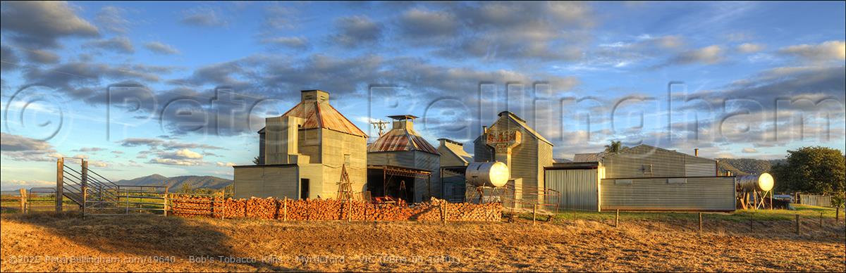 Peter Bellingham Photography Bob's Tobacco Kilns - Myrtleford - VIC (PBH4 00 13401)